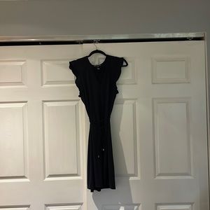 H&M Blue Wrap/Tie Style Dress Size M